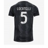 Juventus Manuel Locatelli #5 Bortedrakt 2022-23 Kortermet